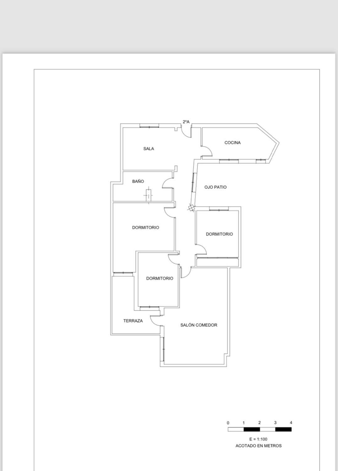 Geräumige zentrale Wohnung in Nerja